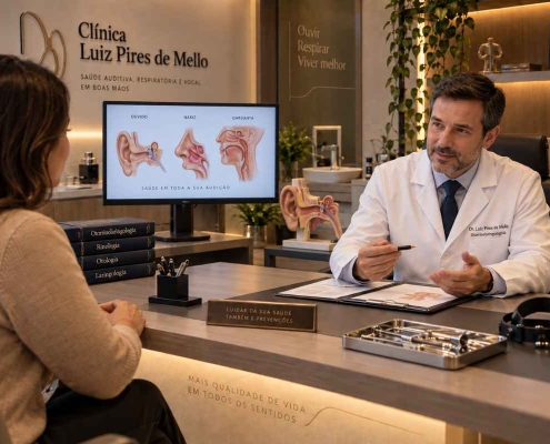 Como se preparar para uma consulta com otorrinolaringologista: o que levar e o que perguntar